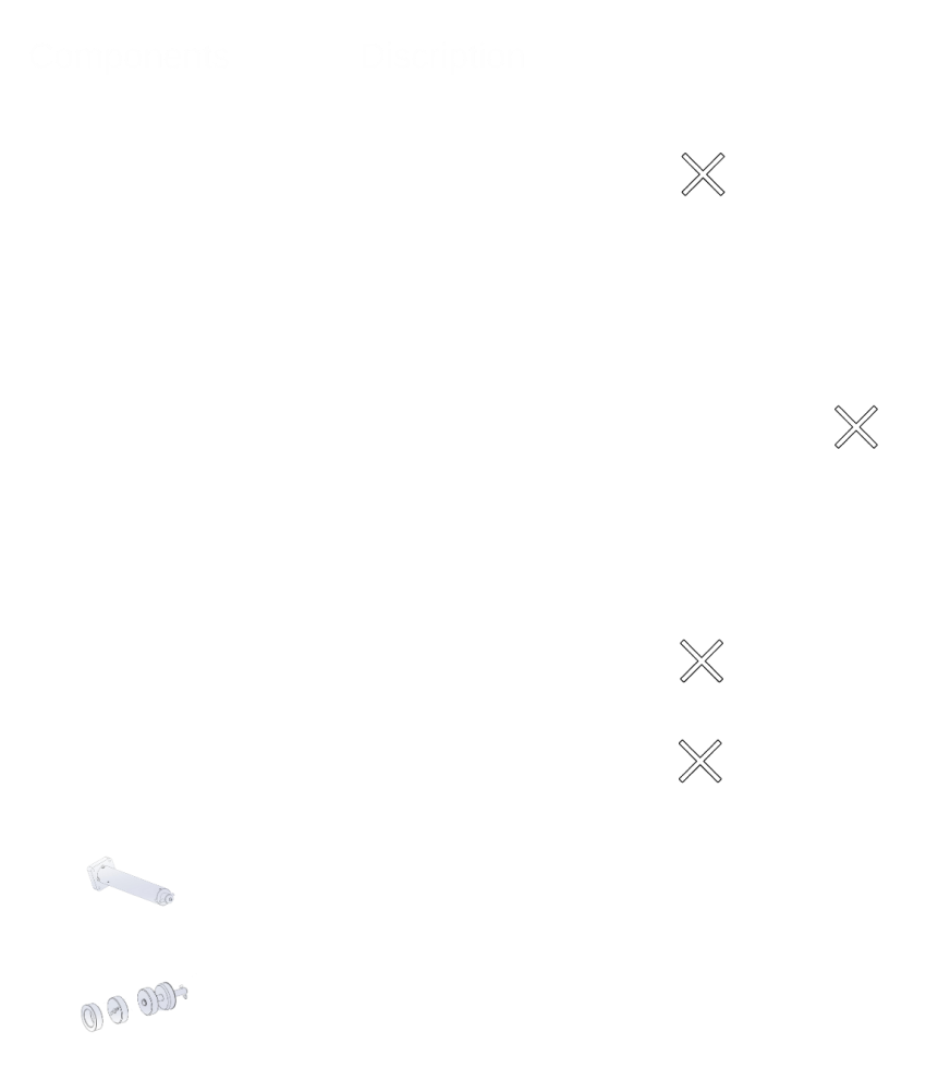 Specifications for LUMINA Base